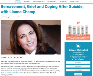 Bereavement Grief and Coping After Suicide